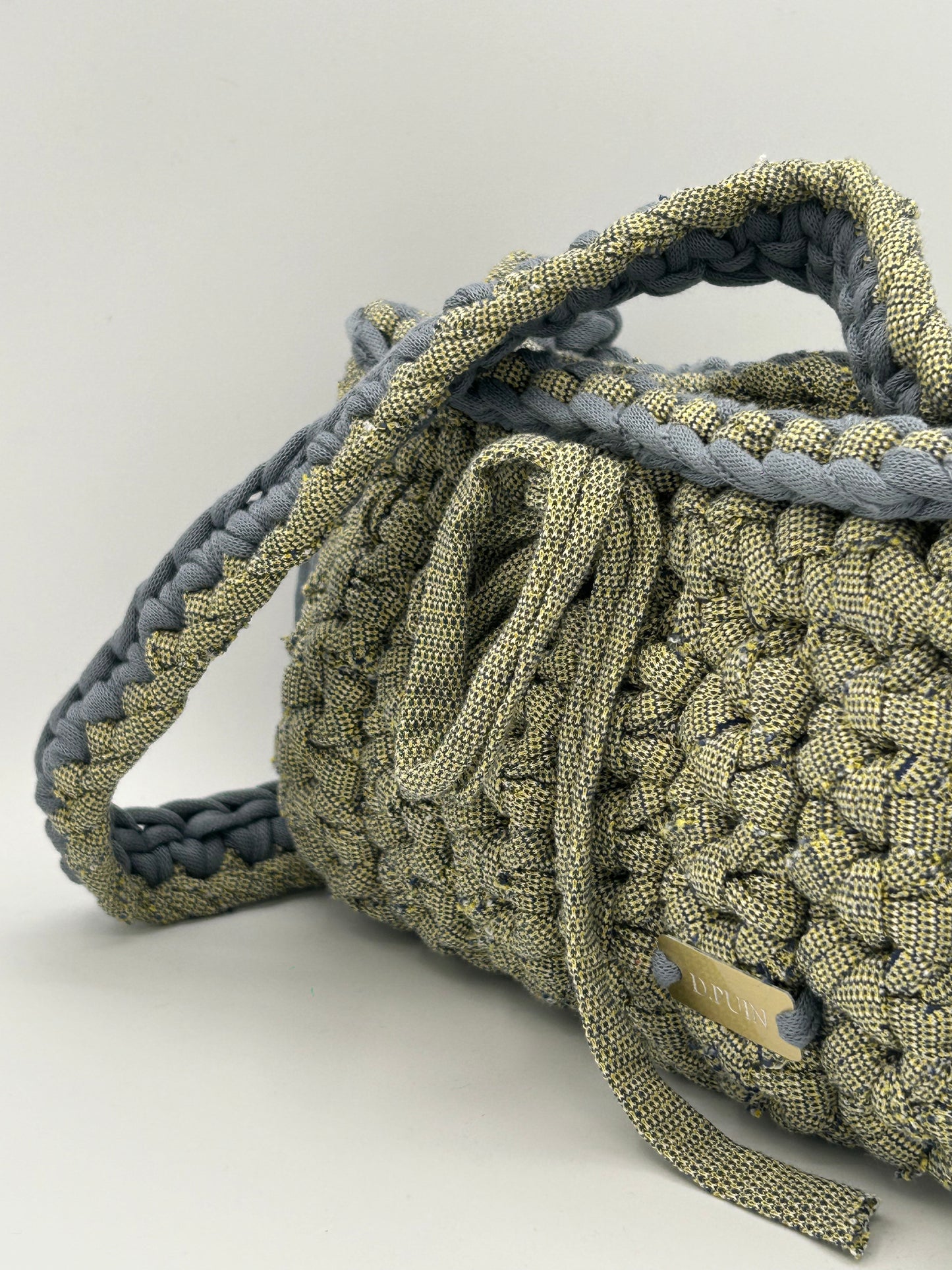 D.PUIN Handmade Crochet Bag β Palm Grove
