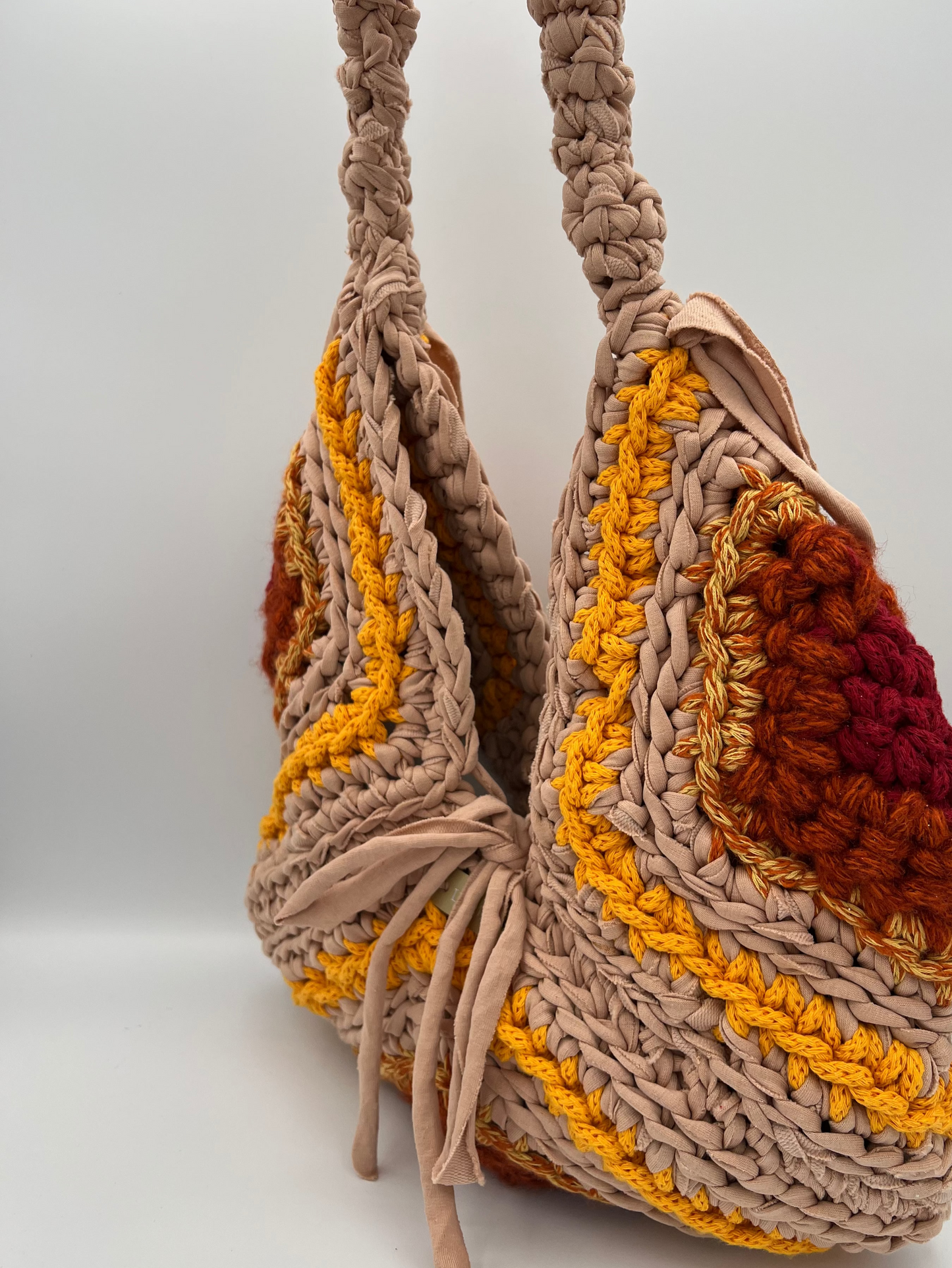 D.PUIN Handmade Crochet Bag โ Mango Mood